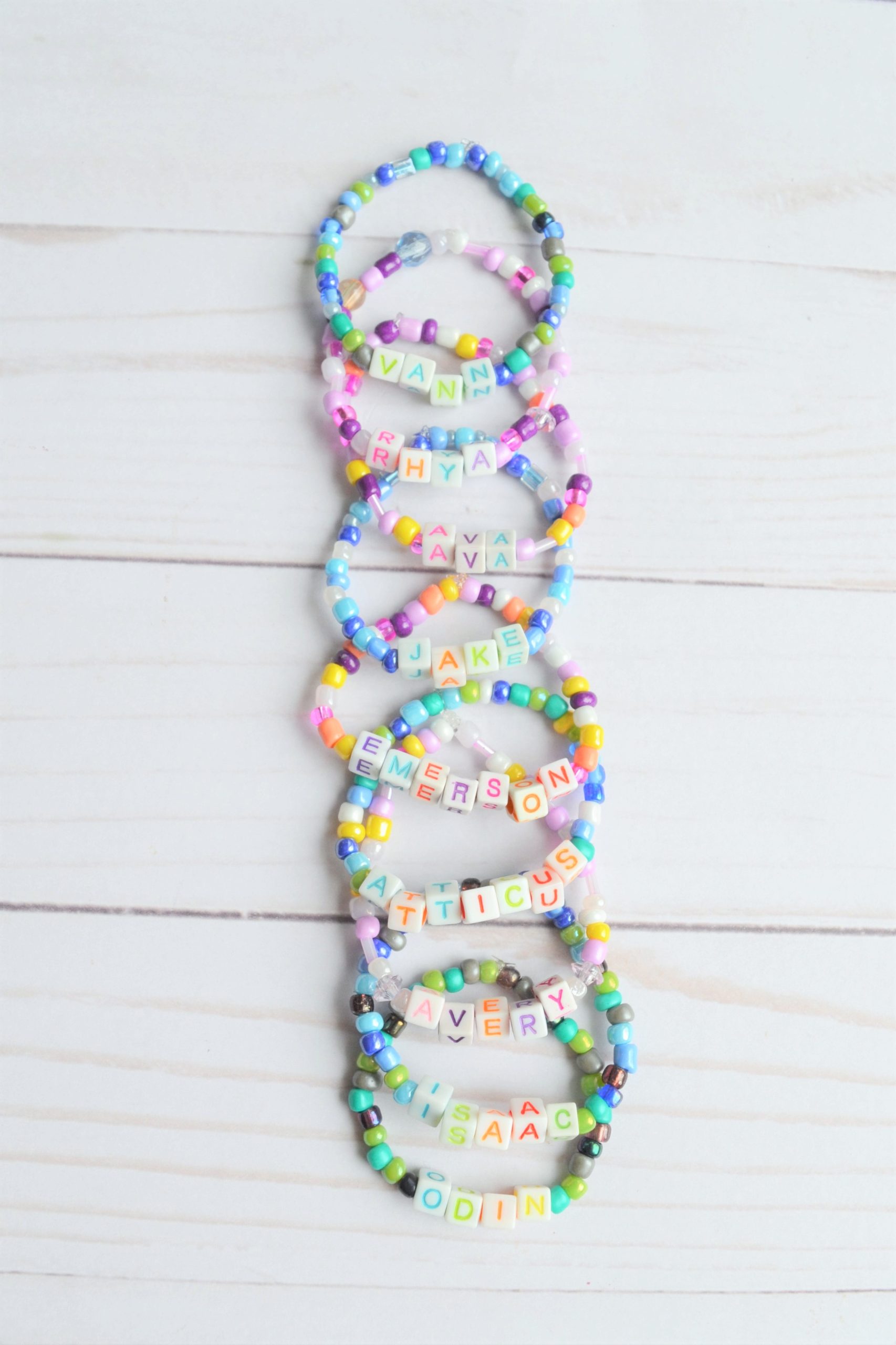 play bead bracelet ideas