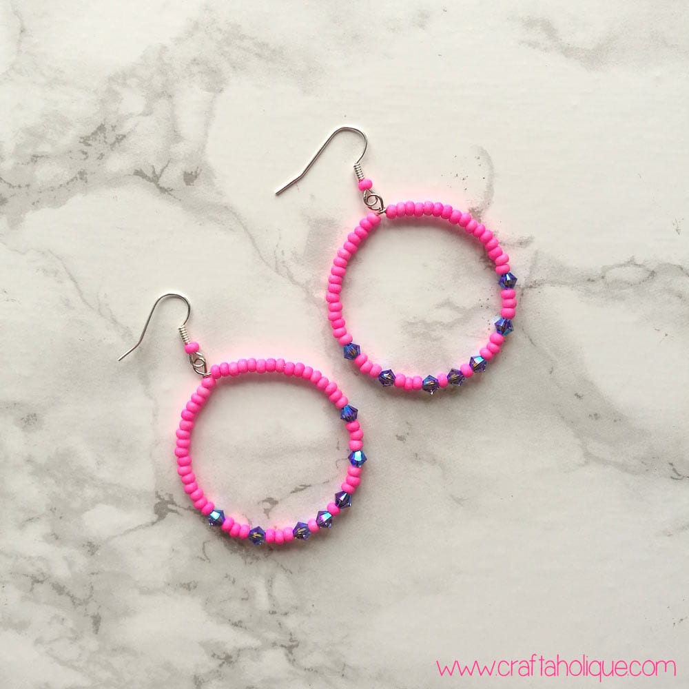 bead earrings diy