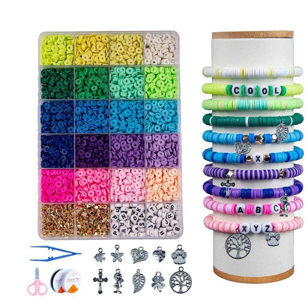 glass bead bracelet ideas