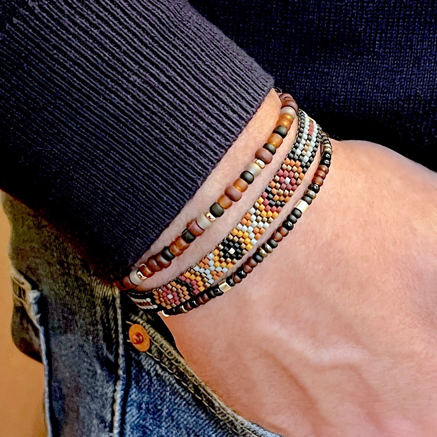 bead bracelet for men