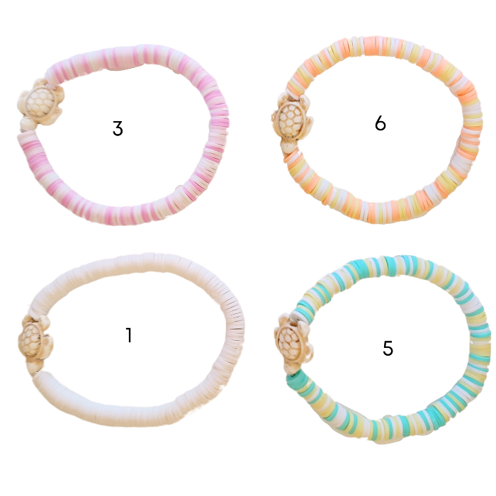 Polymer clay bead bracelet ideas