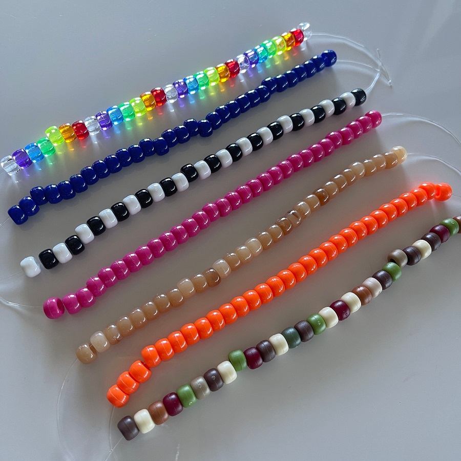 Clay bead bracelet color combos 