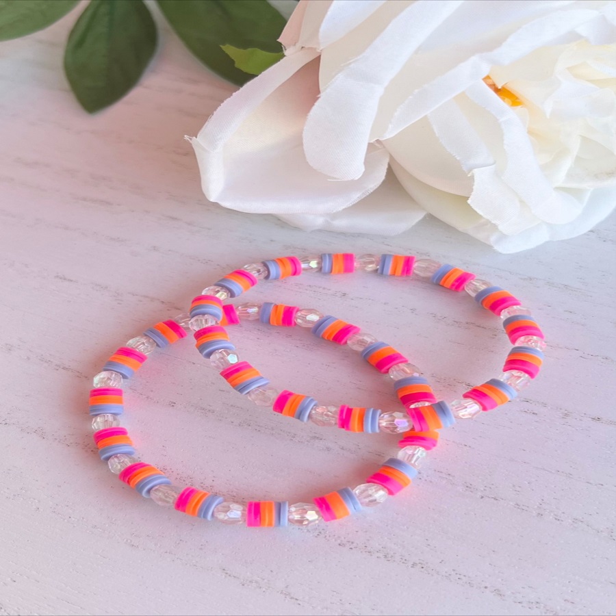 Aesthetic clay bead bracelet ideas