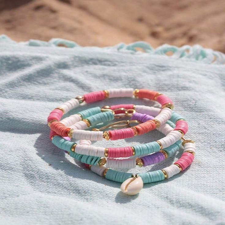 clay bead friendship bracelet ideas