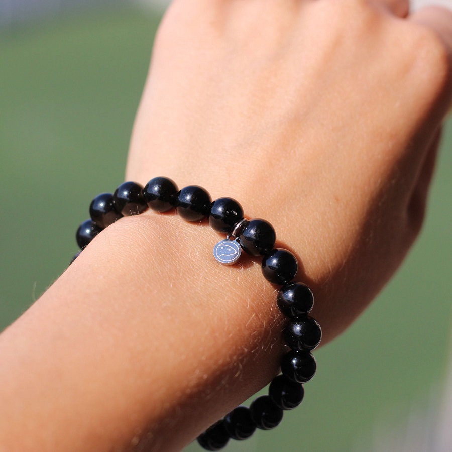 Obsidian bracelet