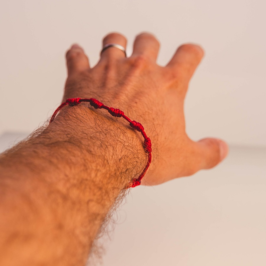 Red bracelet