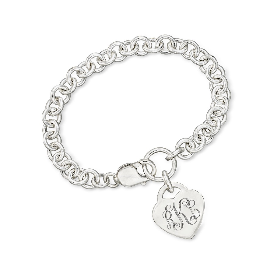 heart charm bracelet