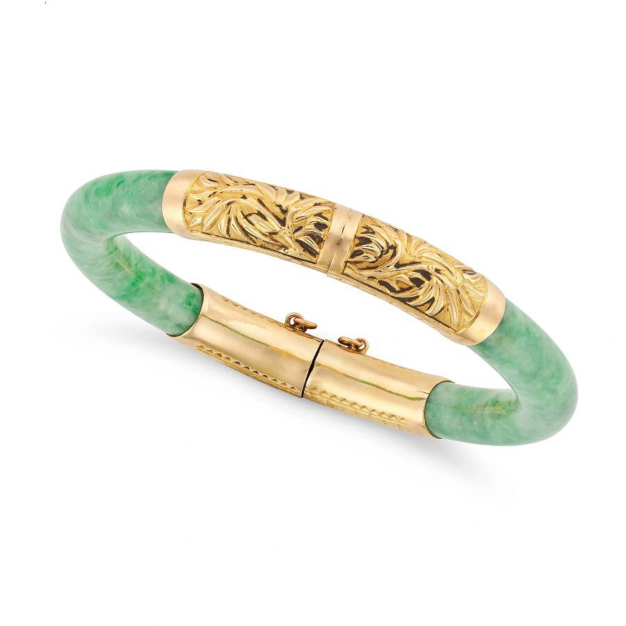 Jade Bangle Bracelet