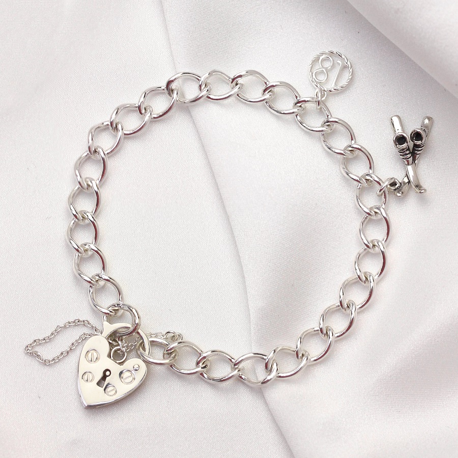 Silver Charm Bracelet