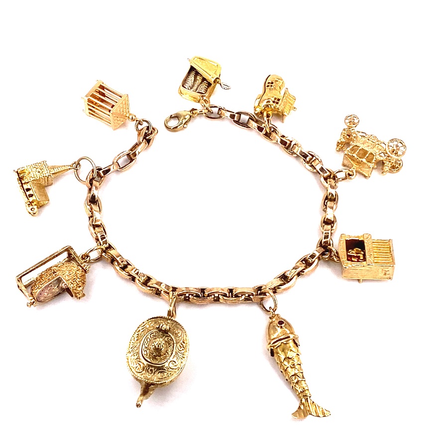 Charm Bracelet Gold