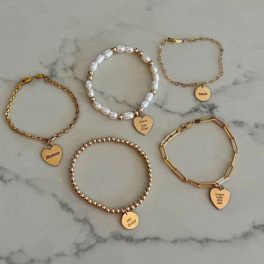 Customizable Charm Bracelet