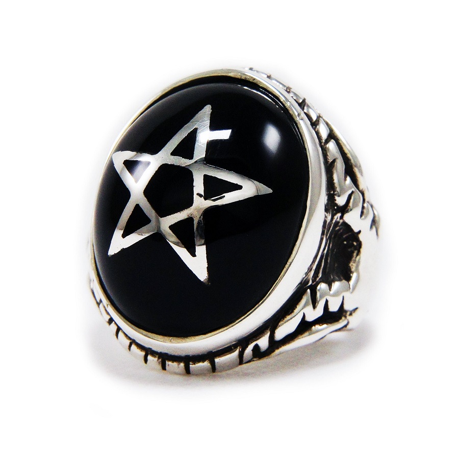 pentagram sun ring