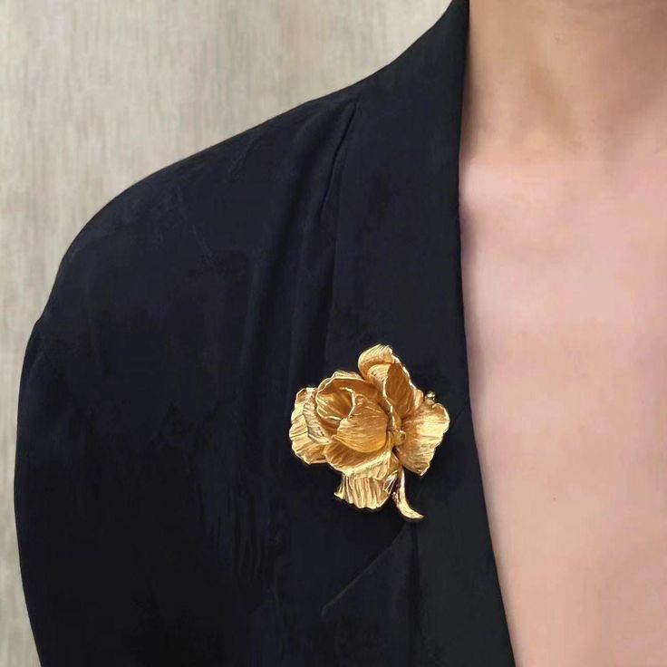 flower brooch