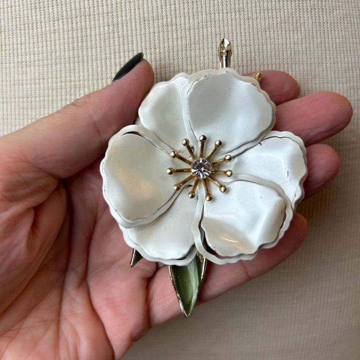 flower brooch