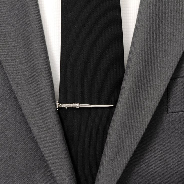 silver tie clip