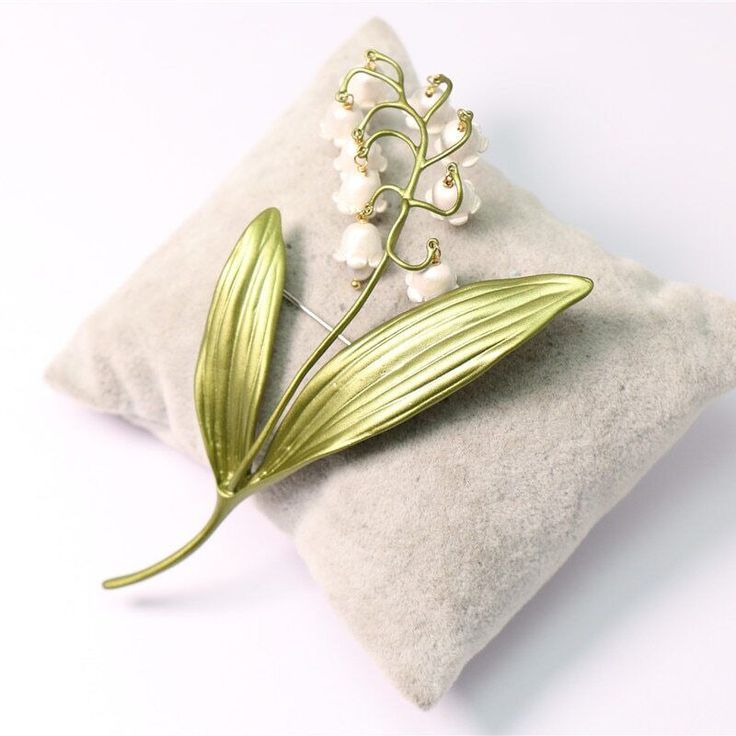 lily of the valley brooch