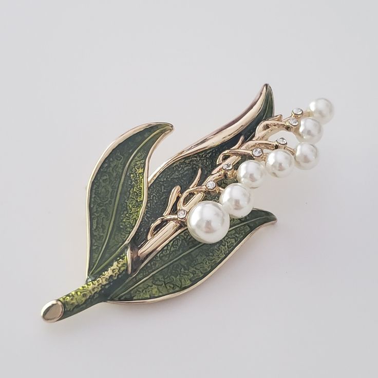 lily of the valley brooch